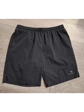 Camel Crown Men's Lightweight Athletic Running Shorts Black XL